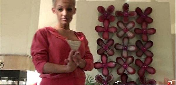  Perving on hot blonde runner.1